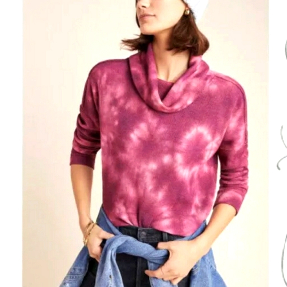 Maeve Ainsley waffle knit top